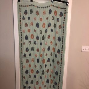 Long wrap sarong scarf